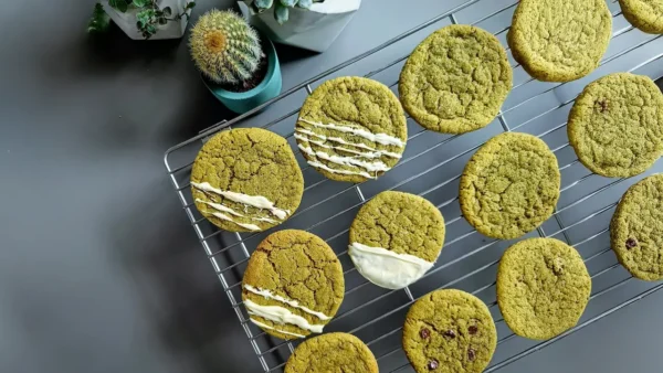matcha koekjes recept